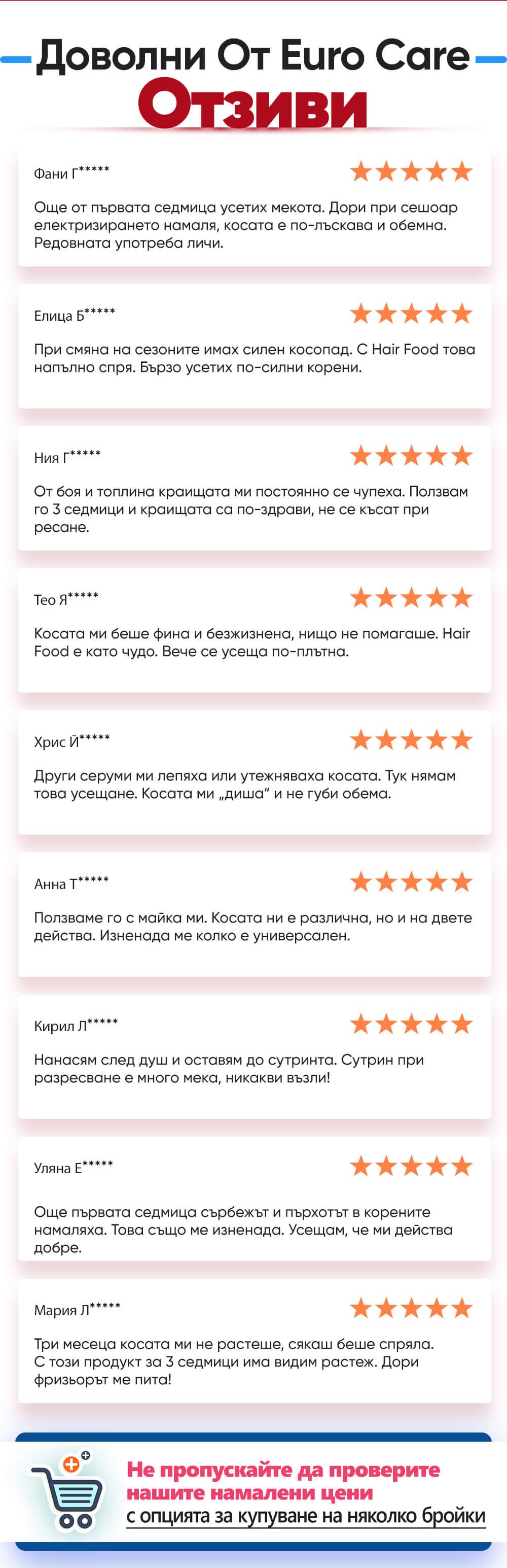 Hair Food Mask - Euro Care